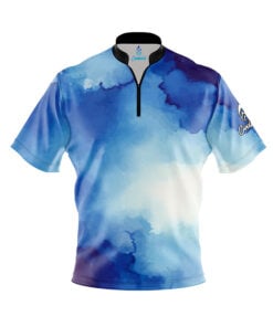 Watercolor Fast Track CoolWick Bowling Jersey