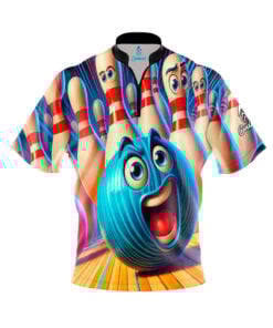 Attack of the Pins Fast Track CoolWick Bowling Jersey