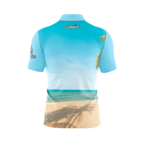Beach Feelz Fast Track CoolWick Bowling Jersey - Image 2