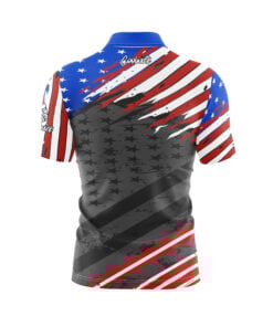 Alternative view of Old Glory 24 Fast Track CoolWick Bowling Jersey