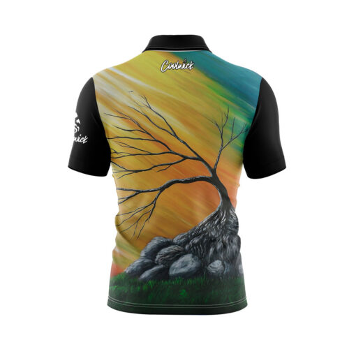 Open Your Mind Fast Track CoolWick Bowling Jersey - Image 2