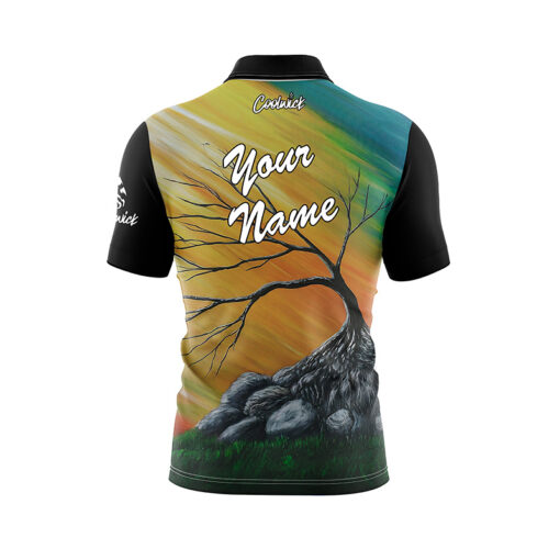 Open Your Mind Fast Track CoolWick Bowling Jersey - Image 3