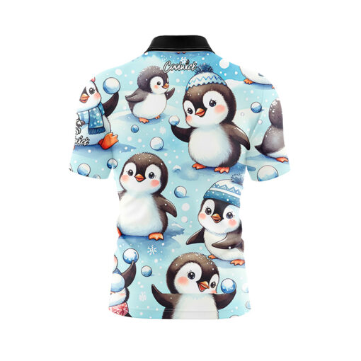 Snowy Furries Fast Track CoolWick Bowling Jersey - Image 2