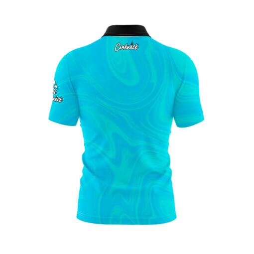 Swirly Gumdrop Fast Track CoolWick Bowling Jersey - Image 2
