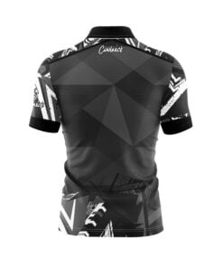 Alternative view of Triangle Burst Fast Track CoolWick Bowling Jersey
