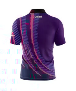 Alternative view of Shredded Power Fast Track CoolWick Bowling Jersey