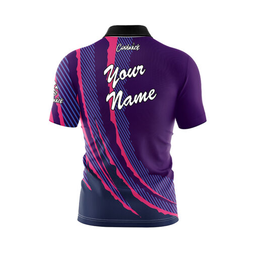 Shredded Power Fast Track CoolWick Bowling Jersey - Image 3