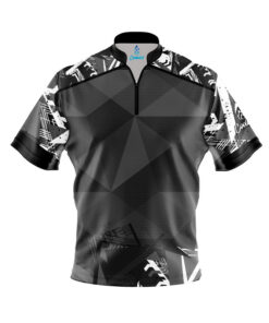 Triangle Burst Fast Track CoolWick Bowling Jersey