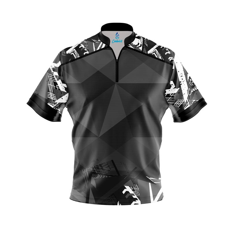 Triangle Burst Fast Track CoolWick Bowling Jersey