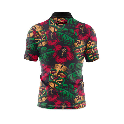Tiki Palms Fast Track CoolWick Bowling Jersey - Image 2