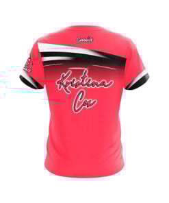 Alternative view of Hammer Kristina Cox Hot Coral CoolWick Bowling Jersey