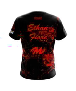 Alternative view of Motiv Ethan Fiore Red Flower CoolWick Bowling Jersey