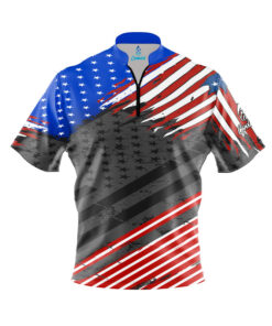 Old Glory 24 Fast Track CoolWick Bowling Jersey
