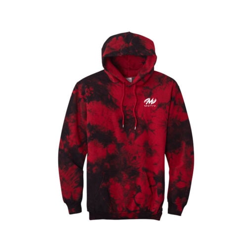 Motiv Men’s Crystal Tie Dye Bowling Hoodie - Image 7