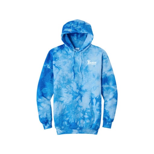 Track Men’s Crystal Tie Dye Bowling Hoodie - Image 2
