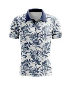 CoolWick Palm Leaves Everyday Button Polo