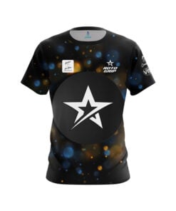 Roto Grip Olivia Farwell Blue Orange Abstract Bubbles CoolWick Bowling Jersey