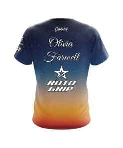 Alternative view of Roto Grip Olivia Farwell Starry Night CoolWick Bowling Jersey