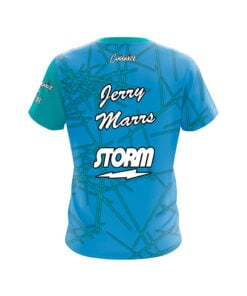 Alternative view of Storm Jerry Marrs Blue Distracted CoolWick Bowling Jersey