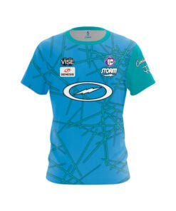 Storm Jerry Marrs Blue Distracted CoolWick Bowling Jersey