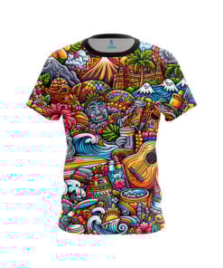 Hawaiian Feelz CoolWick Bowling Jersey
