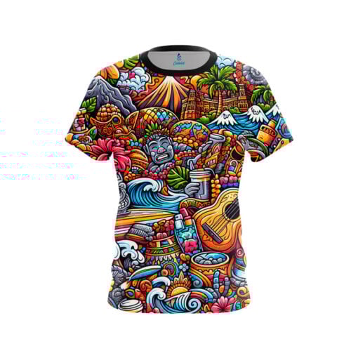 Hawaiian Feelz CoolWick Bowling Jersey