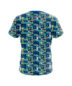 Alternative view of Horse Derby CoolWick Bowling Jersey