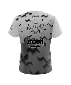 Alternative view of Storm Kaitlyn Stull Jigsaw Puzzle CoolWick Bowling Jersey