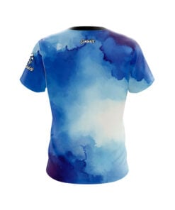 Alternative view of Watercolor CoolWick Bowling Jersey