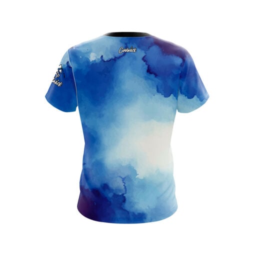 Watercolor CoolWick Bowling Jersey - Image 2