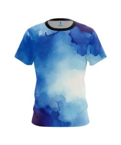 Watercolor CoolWick Bowling Jersey