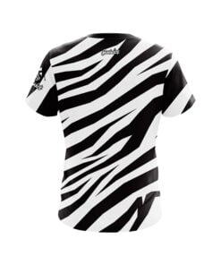 Alternative view of Zebra Stripes CoolWick Bowling Jersey