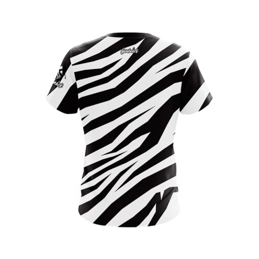 Zebra Stripes CoolWick Bowling Jersey - Image 2
