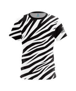 Zebra Stripes CoolWick Bowling Jersey