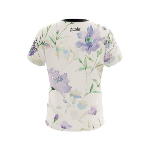 Flower Lilies CoolWick Bowling Jersey - Image 2
