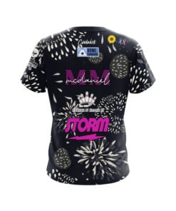 Alternative view of Storm Melanie McDaniel Floral Burst CoolWick Bowling Jersey
