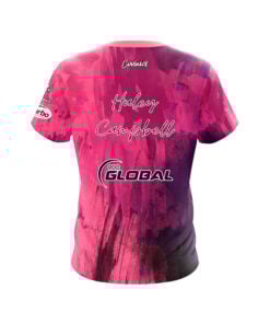 Alternative view of 900 Global Haley Campbell Chromatic Canvas CoolWick Bowling Jersey