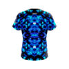 Blue Psychedelic Funk CoolWick Bowling Jersey - Image 2