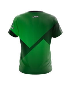 Alternative view of Green Blocks CoolWick Bowling Jersey