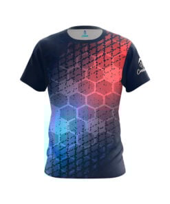 Grunge Sport Hex CoolWick Bowling Jersey