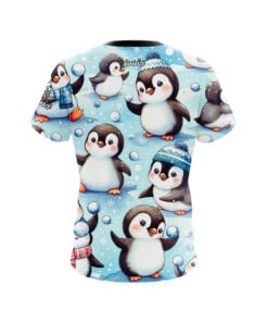 Alternative view of Snowy Furries CoolWick Bowling Jersey