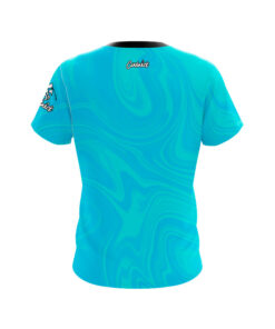 Alternative view of Swirly Gumdrop CoolWick Bowling Jersey
