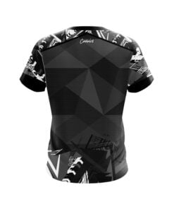 Alternative view of Triangle Burst CoolWick Bowling Jersey