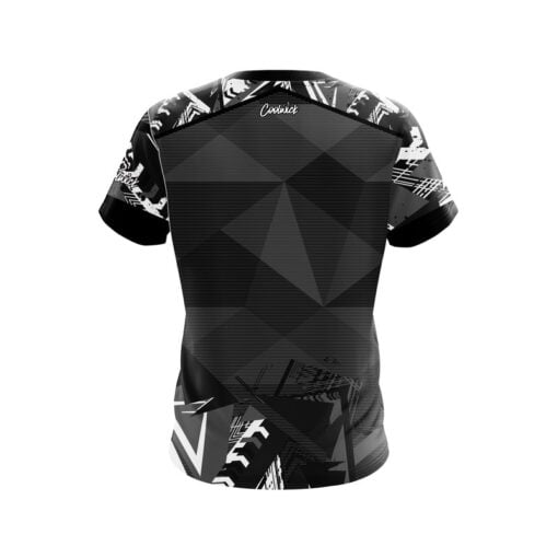 Triangle Burst CoolWick Bowling Jersey - Image 2