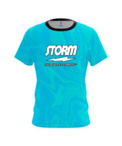 Swirly Gumdrop CoolWick Bowling Jersey - Storm Bowling
