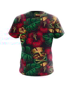 Alternative view of Tiki Palms CoolWick Bowling Jersey