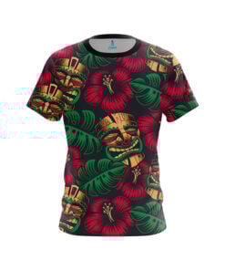 Tiki Palms CoolWick Bowling Jersey