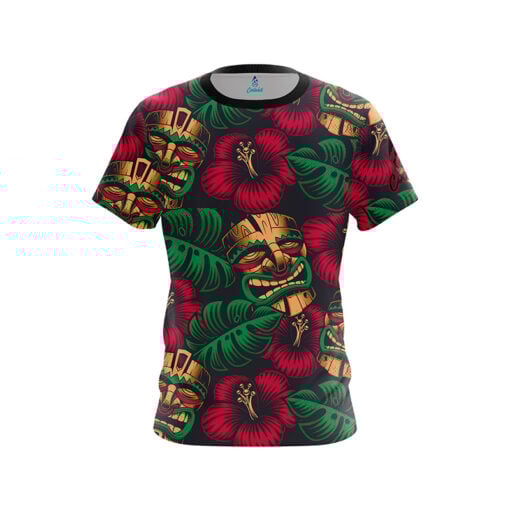 Tiki Palms CoolWick Bowling Jersey