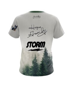 Alternative view of Storm Hope Gramly Wild Forest CoolWick Bowling Jersey