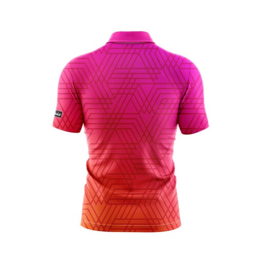 CoolWick Sunset Stripes Everyday Button Polo - Image 2